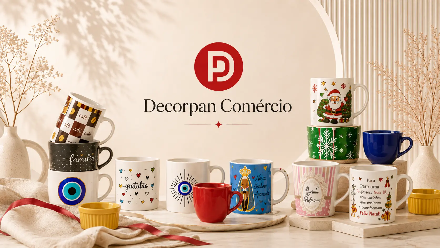 Decorpan Comércio e sua coleção de porcelanas