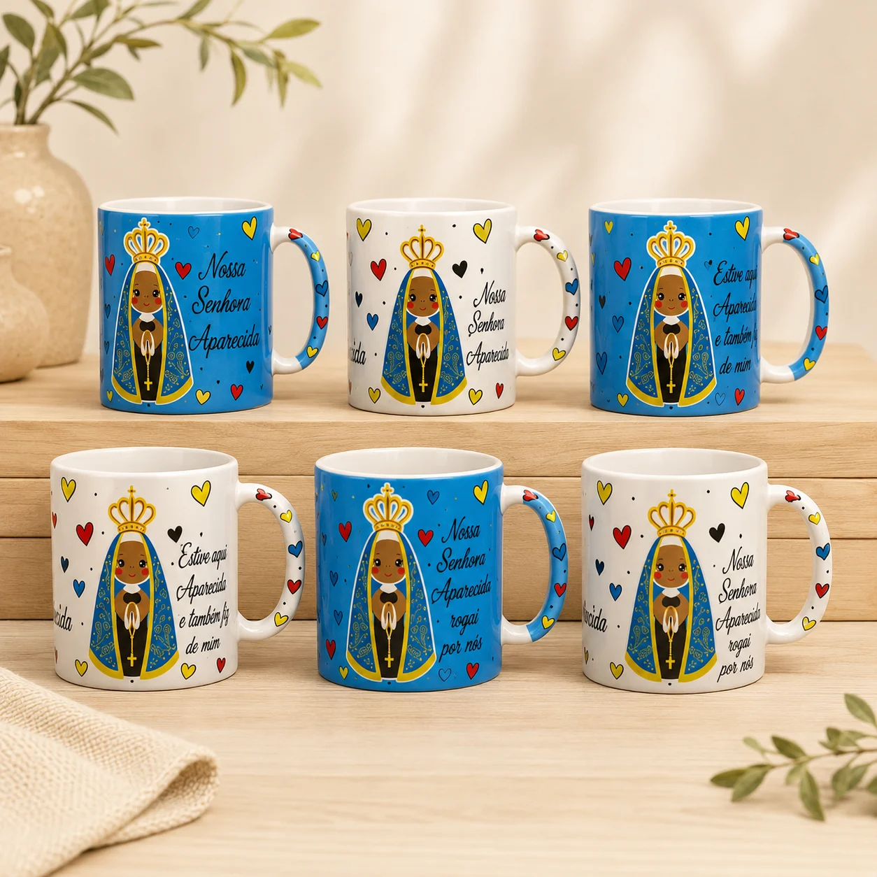 Canecas Nossa Senhora Aparecida