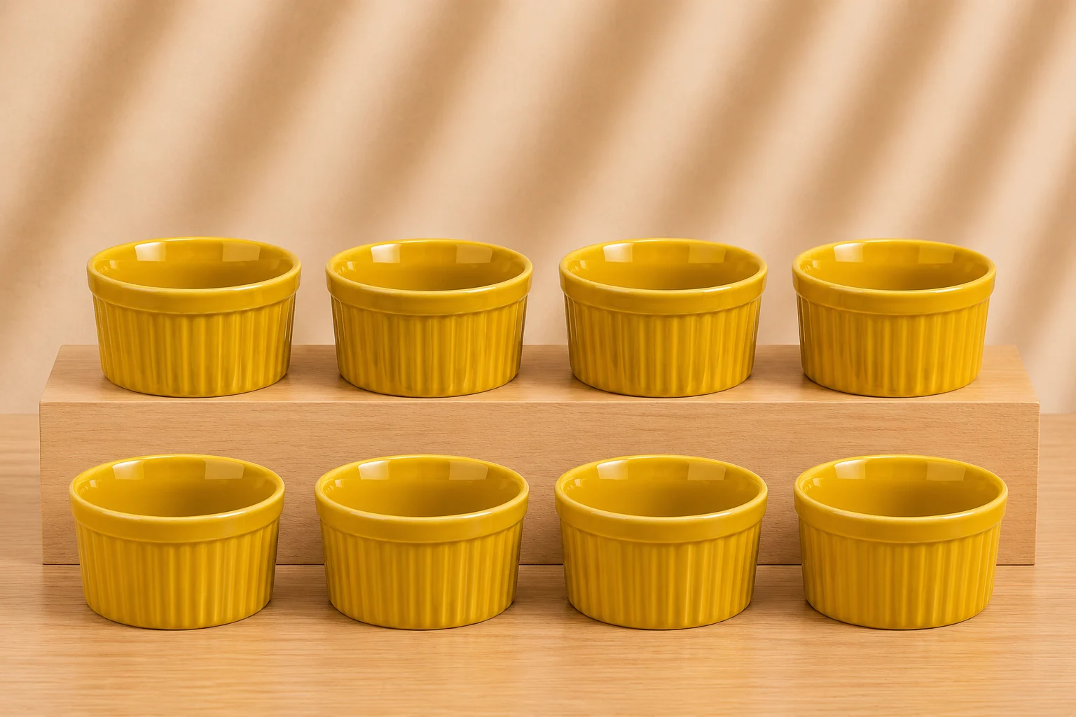 Ramequins 150 ml — Amarelo